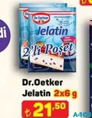 DR. OETKER JELATİN 2'Lİ fiyat ve kampanya bilgisi